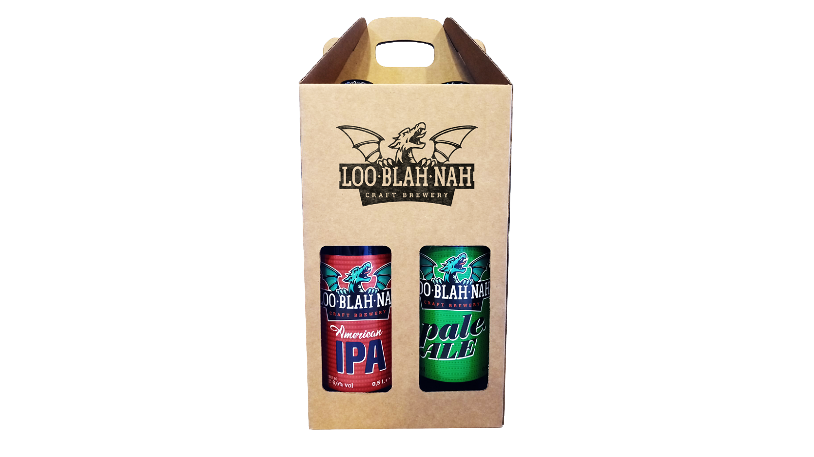 GIFT BOX - 4 bottles of beer (0.5L)
